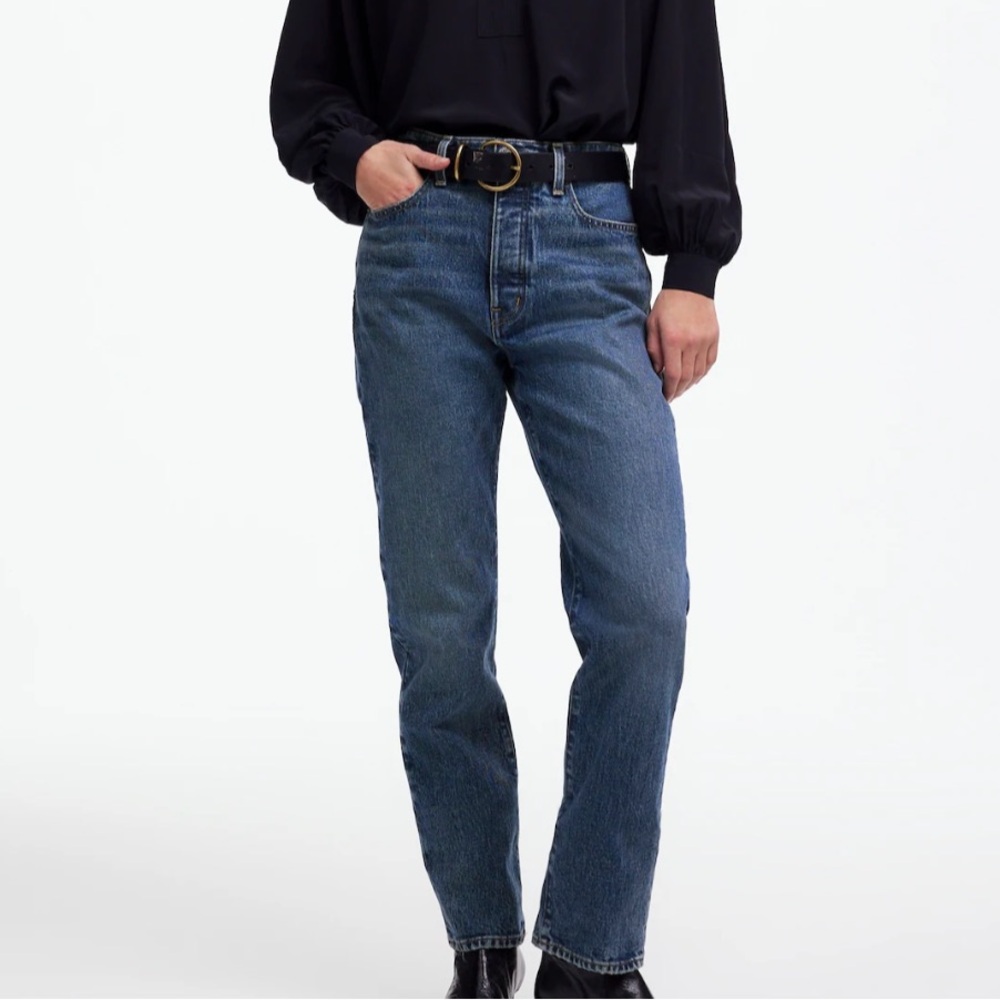Madewell 90s Straight Crop Jean in Concho (29)